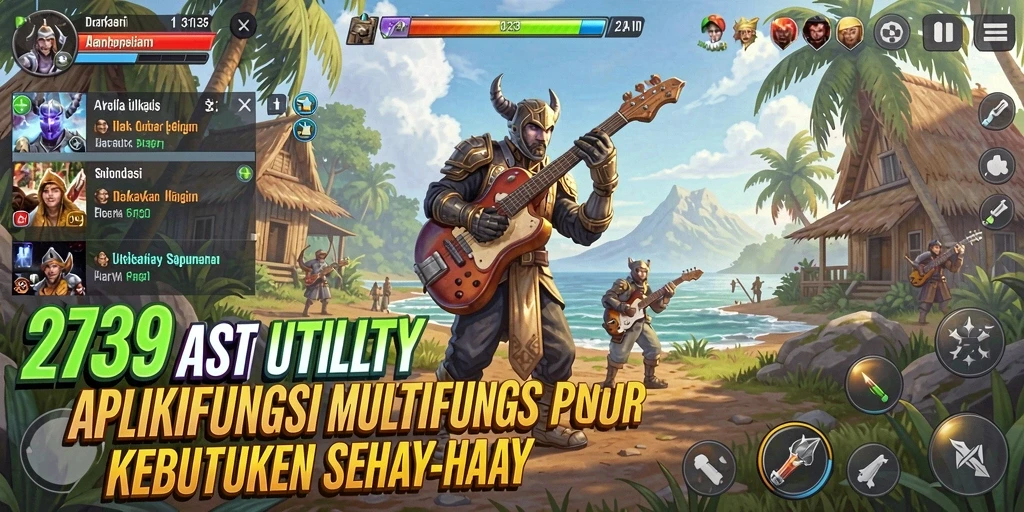 Screenshot utama 2739 menampilkan antarmuka aplikasi Utility yang sederhana dan fungsional.