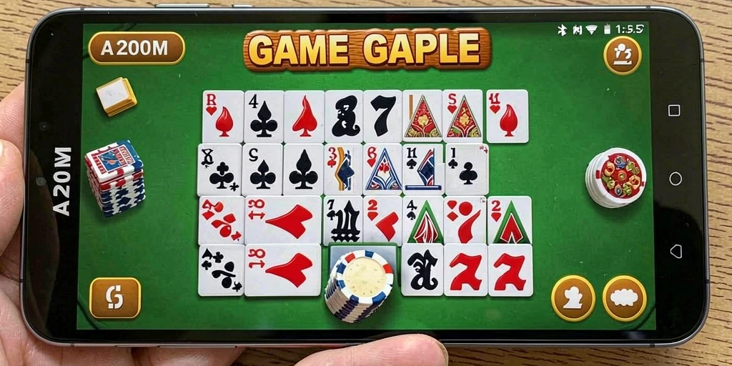Tampilan gameplay A200M yang menarik dan interaktif.