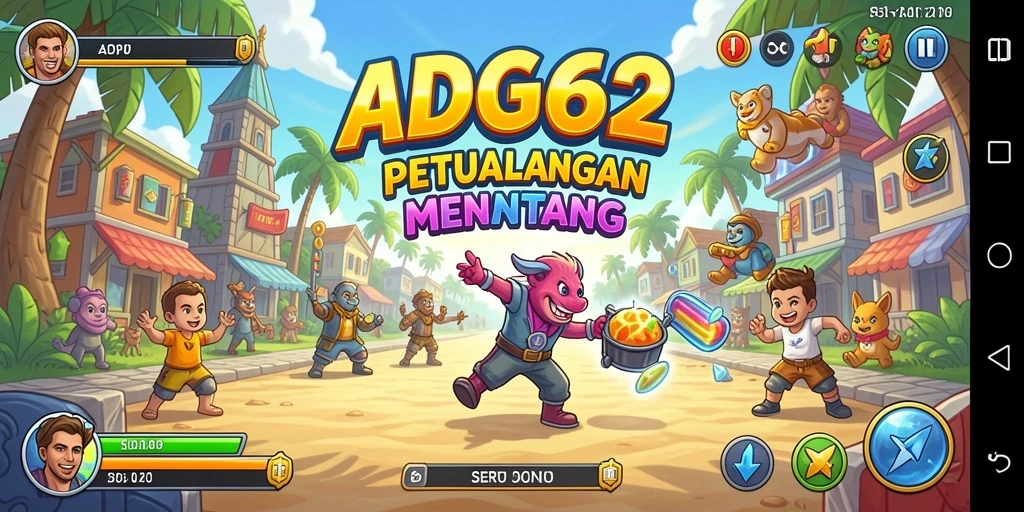 Screenshot gameplay ADG62 menampilkan aksi seru dan tantangan menarik.