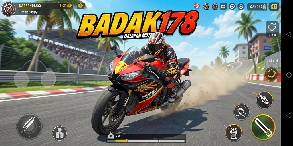 Pengalaman balapan motor yang seru dan mendebarkan.