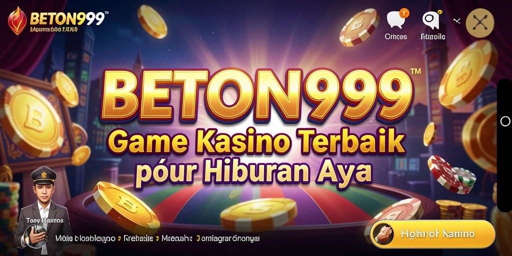 Tampilan gameplay seru dari BETON999 dengan berbagai pilihan permainan Kasino.