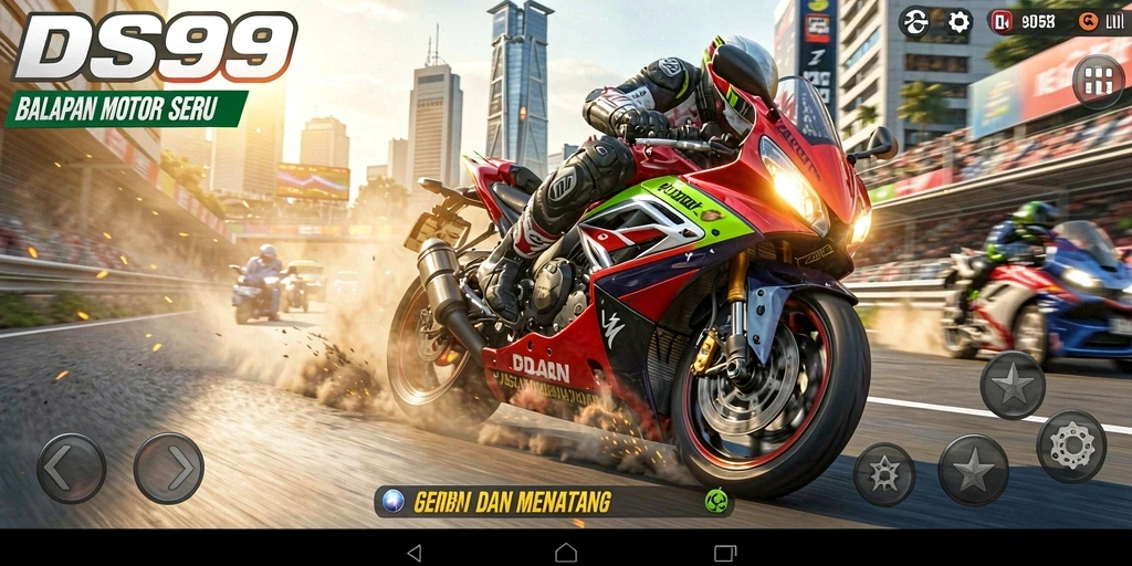 Gameplay seru dan penuh aksi di DS99.
