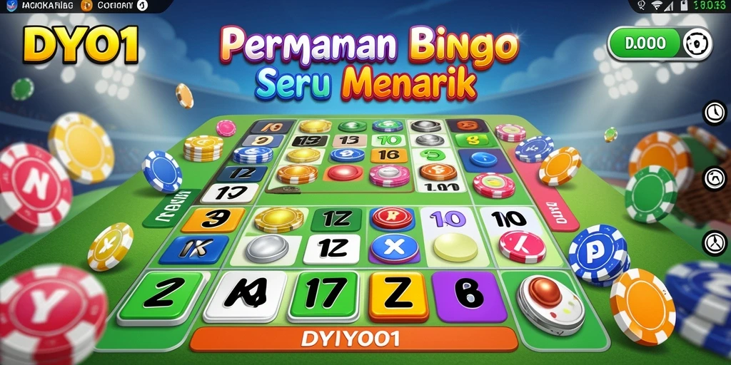 Gameplay DYO1 yang menarik dalam permainan Bingo.