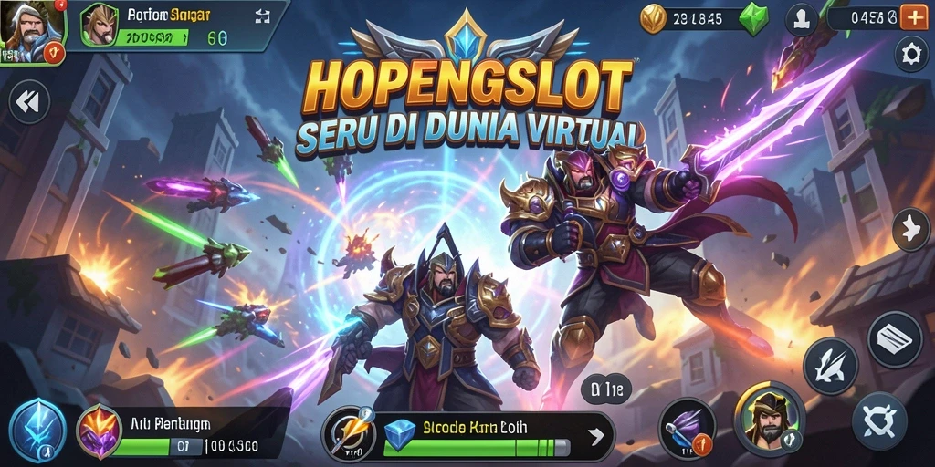 Tampilan gameplay HOPENGSLOT yang seru dan mendebarkan.
