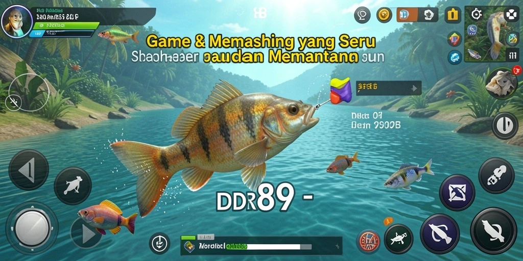 Gameplay memancing yang seru dan menantang dalam IDR89.