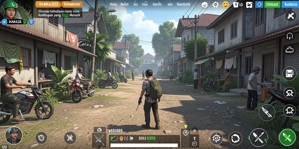 Screenshot KAKA303 menampilkan gameplay simulasi kehidupan yang menarik.