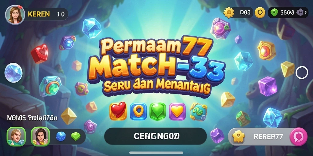 Screenshot gameplay KEREN77 dengan kombinasi warna yang menarik.