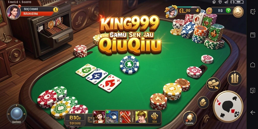 Tampilan gameplay QiuQiu yang menarik di KING999.