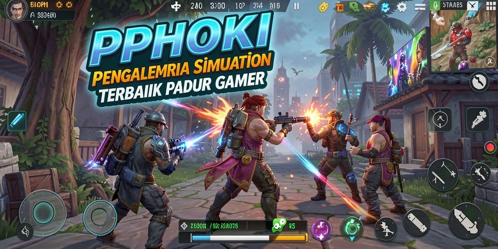 Screenshot gameplay PPHOKI yang menunjukkan aksi menarik dan immersif.