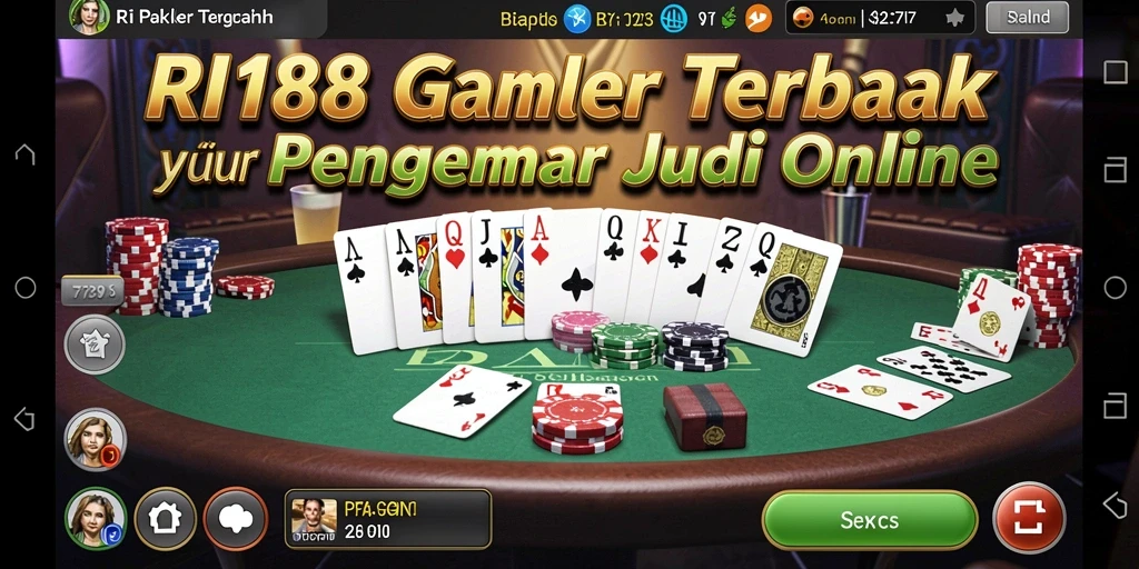 Tampilkan gameplay seru dari permainan Poker di RI188.