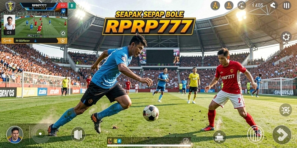 Tampilan memukau gameplay sepak bola di RPRP777.