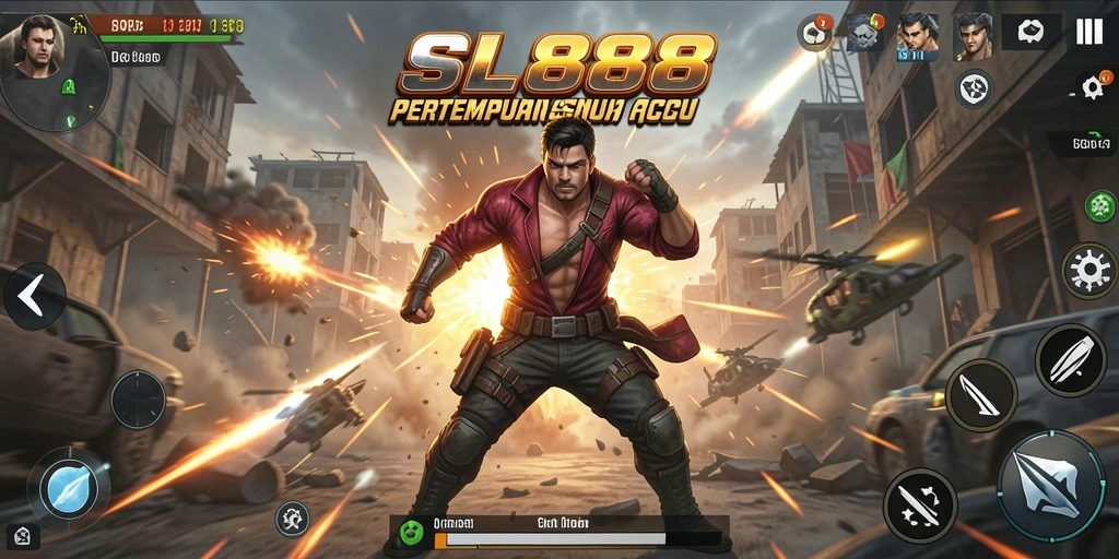 Tampilan gameplay seru dan mendebarkan dari SL888.