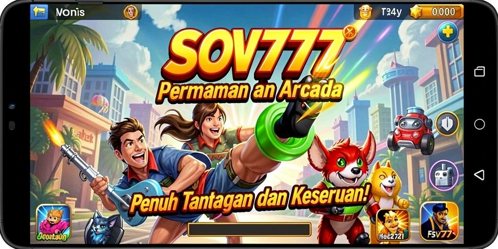 Screenshot gameplay SOV777 menampilkan aksi seru dan grafis yang memukau.