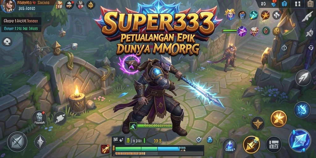 Gameplay SUPER33 yang menakjubkan dalam dunia MMORPG.